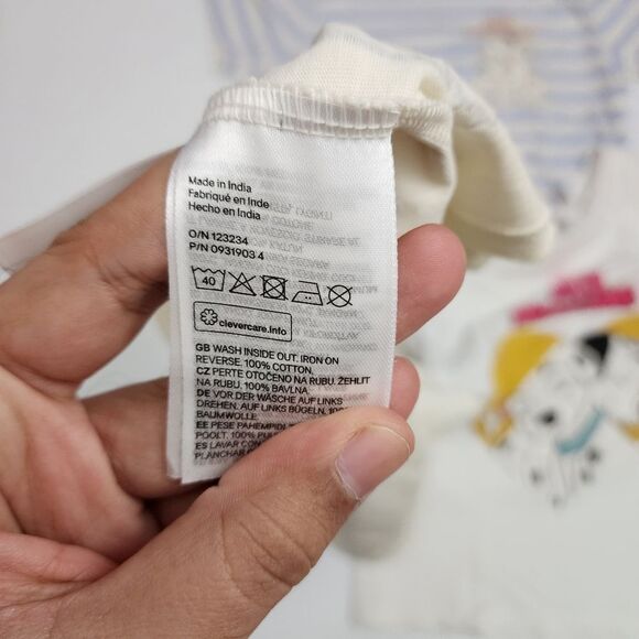 H&M Disney 101 Dalmatians 3 Piece Shirt Bundle Set of 3 RARE! - Picture 11 of 13